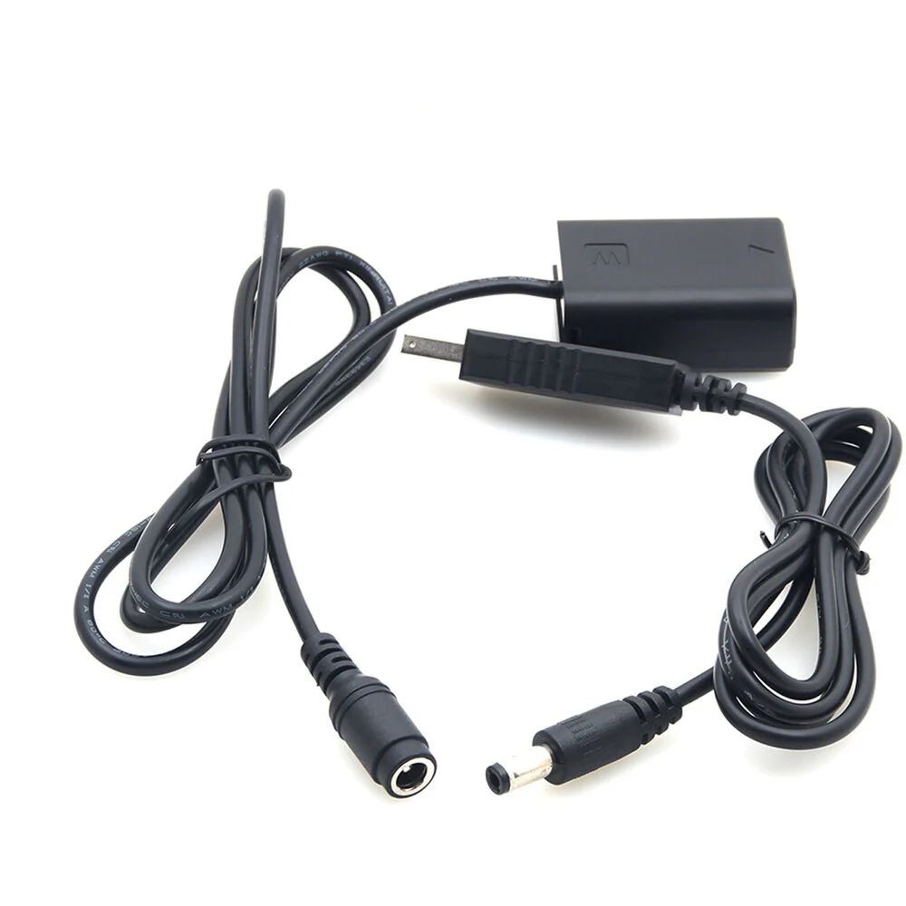 DigitalFoto Solution Limited Sony NP-FW50 Full Decoding Dummy Battery + 5V/2A Single USB Cable - Image 5