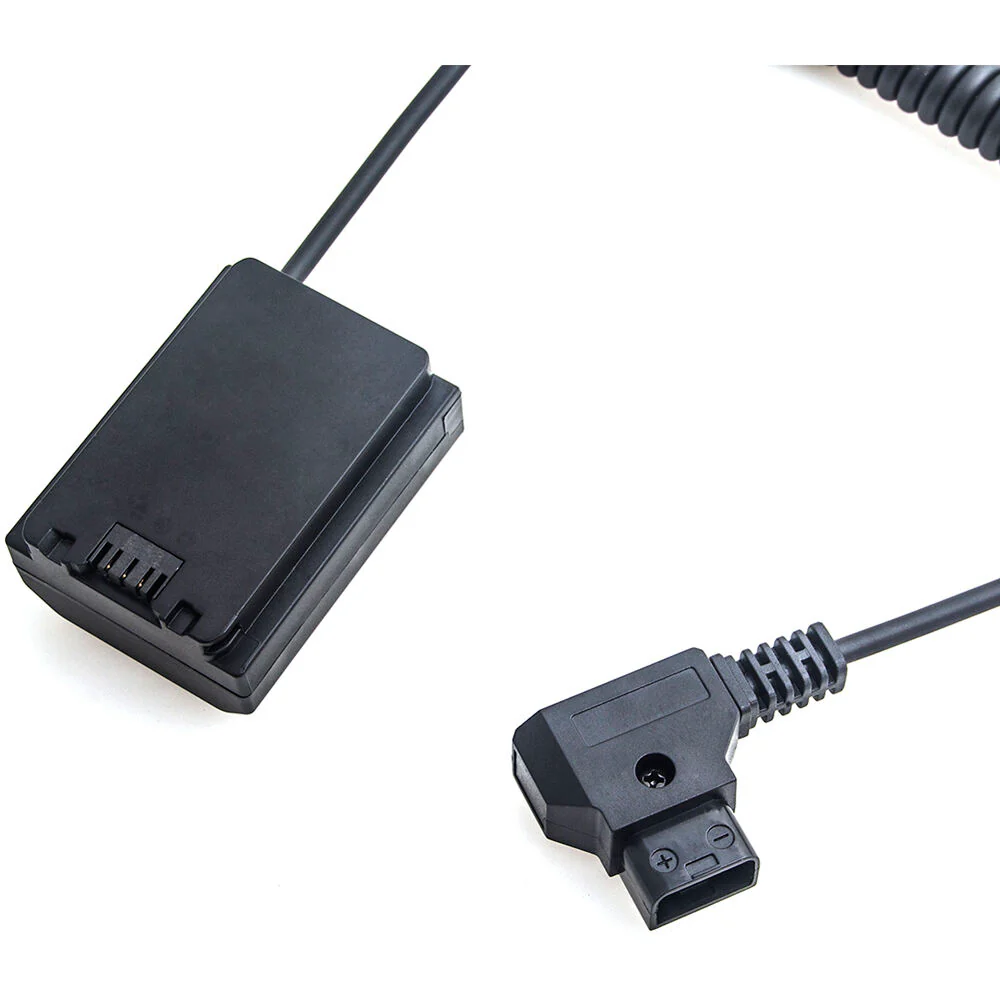 DigitalFoto Solution Limited Sony NP-FZ100 Fully Decoded Dummy Battery + Coiled D-Tap Cable (15.7 to 39.4") - Image 4