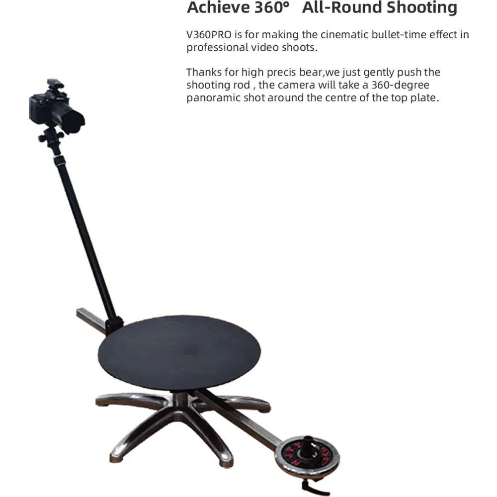 DigitalFoto Solution Limited V360PRO 360° Full Body Camera Rotating Platform - Image 4