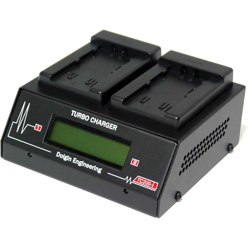 Dolgin Engineering TC200-i Two-Position Simultaneous Battery Charger for JVC50, JVC75, and S-8I50 - Image 2