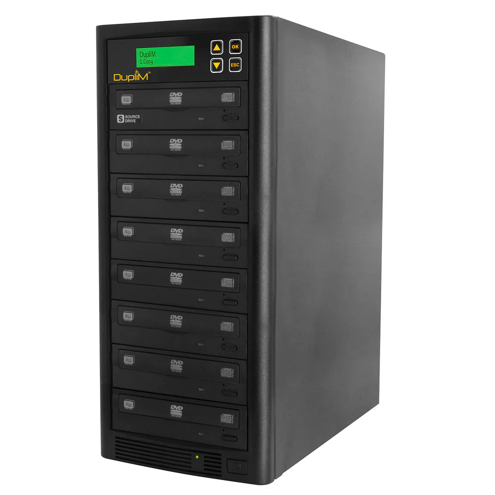 DupliM 7-Target DVD/CD Copy Tower Standalone Duplicator - Image 3