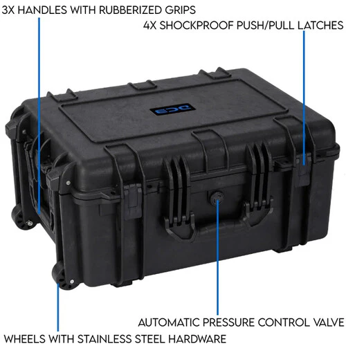 Dynacore Quad Charger with 4 x 155Wh Mini Batteries + Travel Case Kit (V-Mount) - Image 7