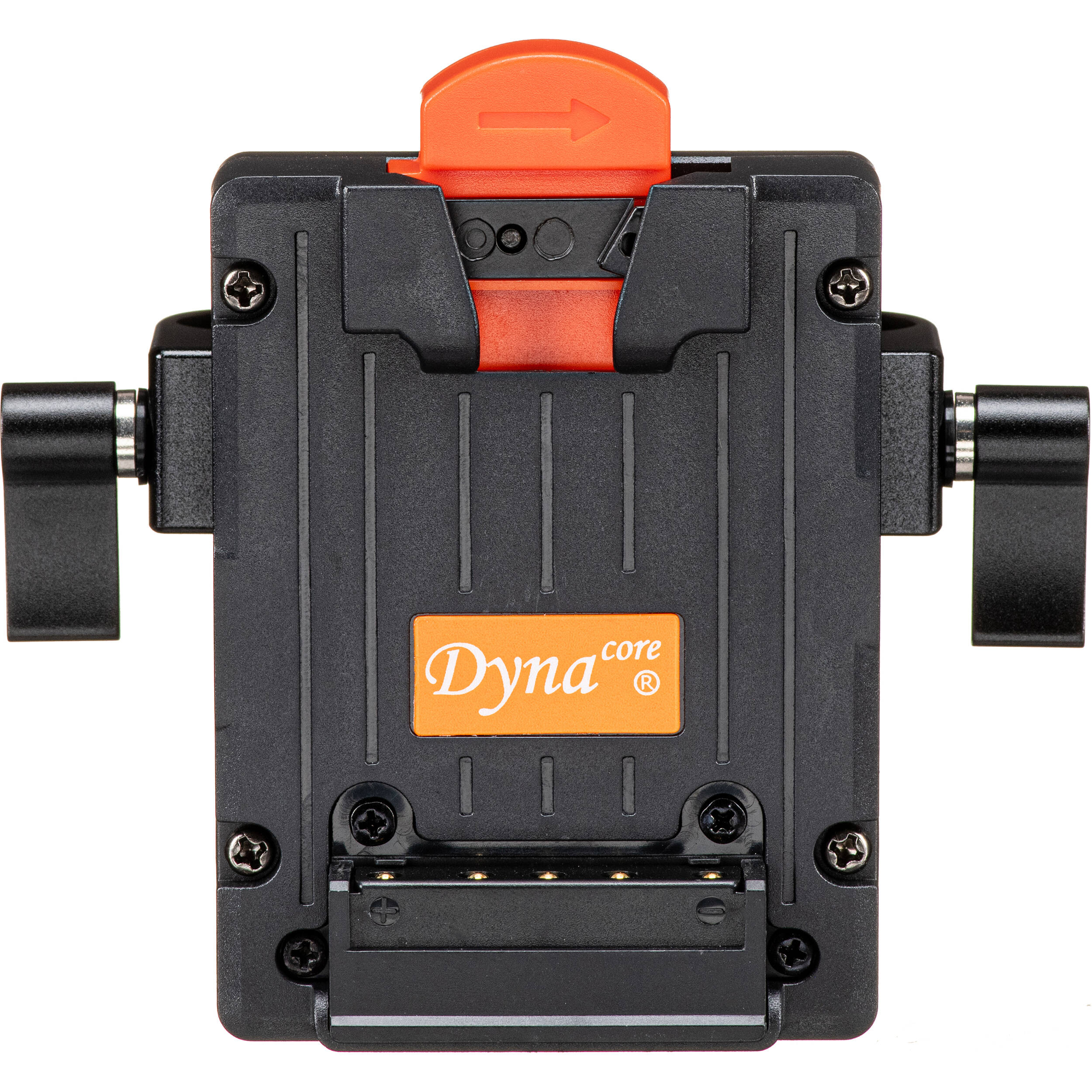 Dynacore Tiny Series V-Mount Battery Plate with 15mm Rod Mount - Image 2