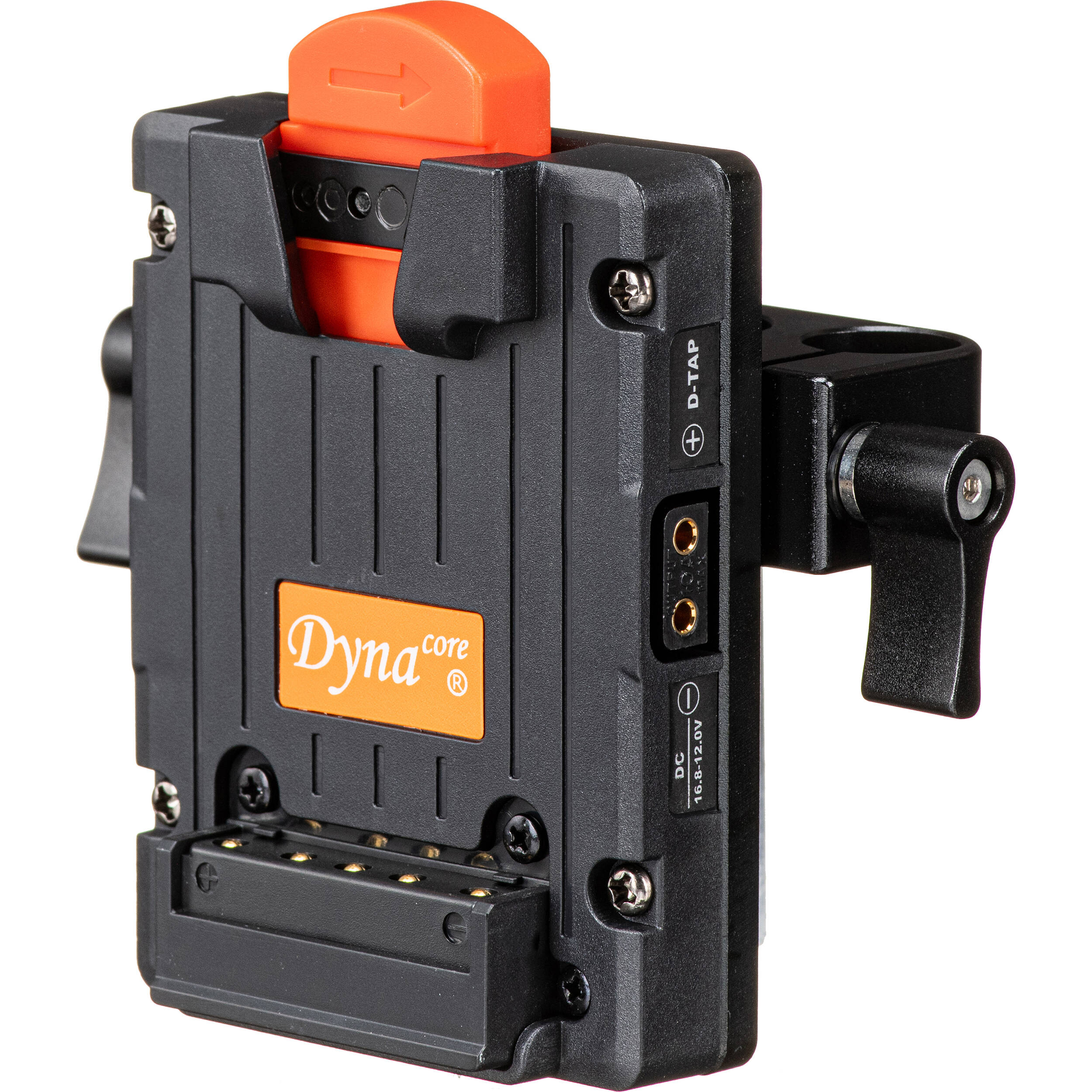 Dynacore Tiny Series V-Mount Battery Plate with 15mm Rod Mount - Image 3