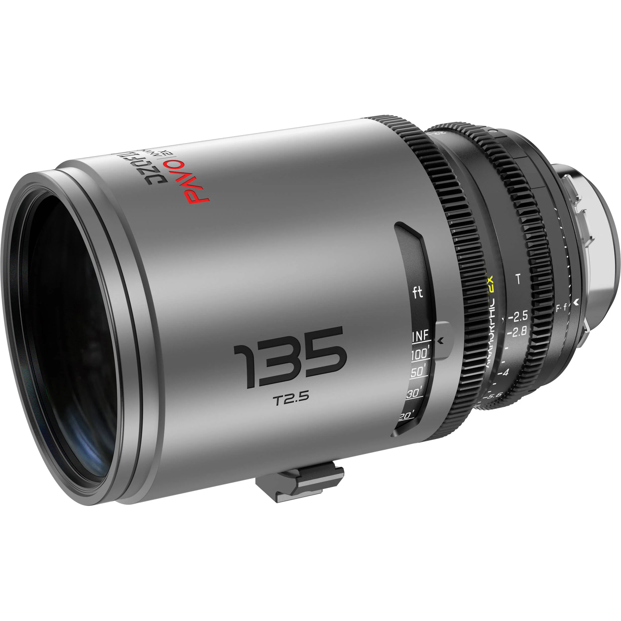 DZOFilm PAVO 135mm T2.5 2x Anamorphic Prime Lens (Neutral Flares, PL/EF Mount, Feet) - Image 3