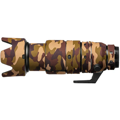 easyCover Lens Oak Neoprene Cover for Nikon NIKKOR Z 100-400mm f/4.5-5.6 VR S Lens (Nikon Z, Brown Camo) - Image 2