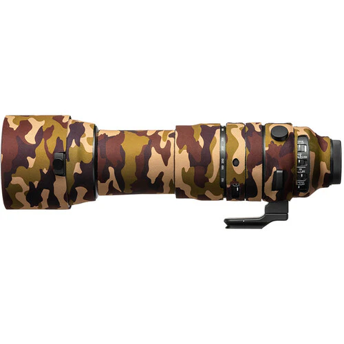easyCover Lens Oak Neoprene Cover for Sigma 150-600mm f/5-6.3 DG DN OS Sports Lens (Sony E, Brown Camo) - Image 2
