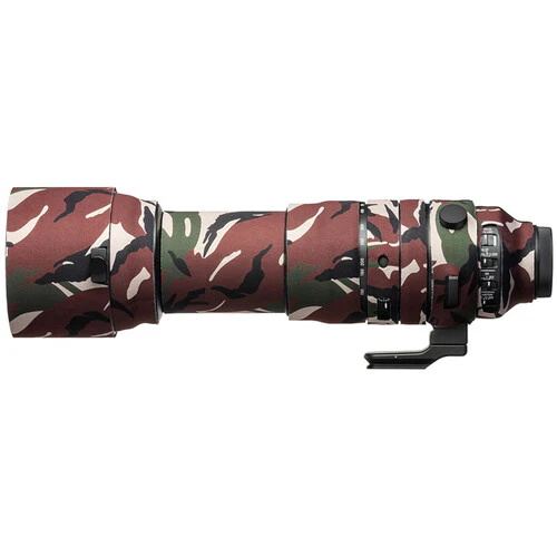 easyCover Lens Oak Neoprene Cover for Sigma 150-600mm f/5-6.3 DG DN OS Sports Lens (Sony E, Green Camo) - Image 2