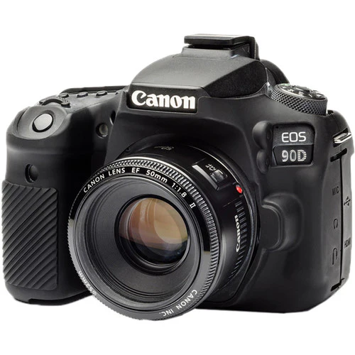 easyCover Silicone Protection Cover for Canon 90D (Black) - Image 4