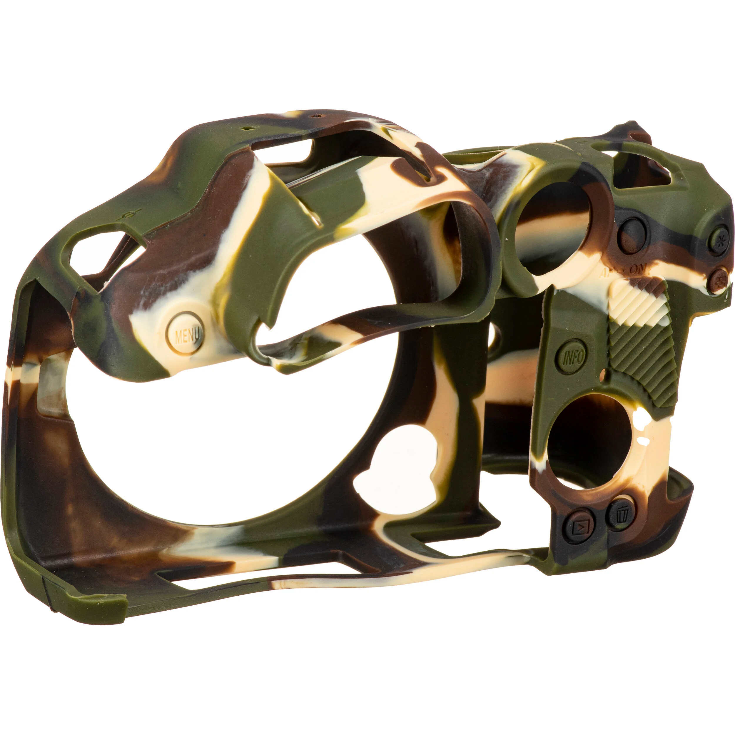 easyCover Silicone Protection Cover for Canon R7 (Camouflage) - Image 4