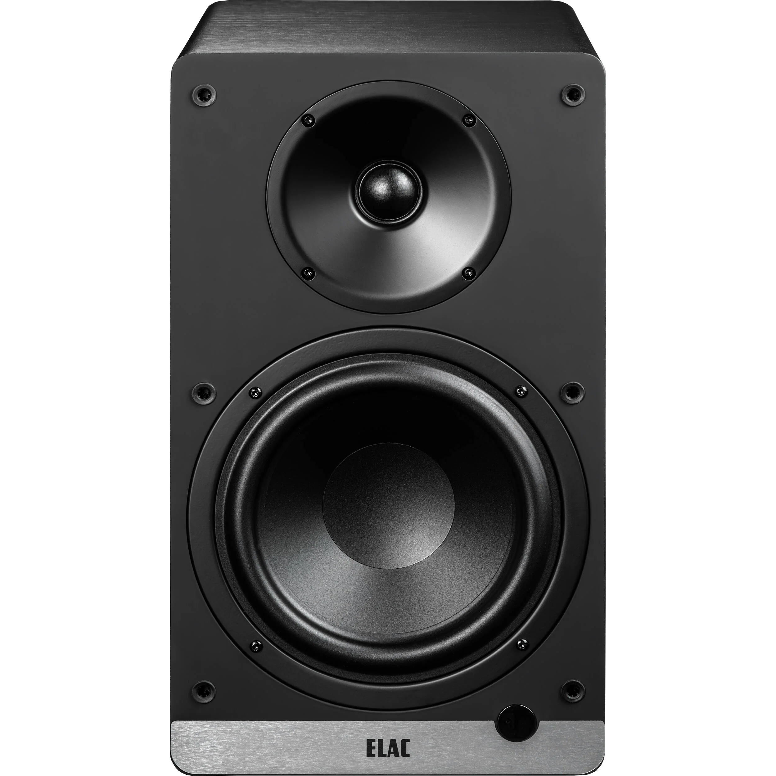ELAC DCB61 Debut ConneX 2-Way Active Wireless Bookshelf Speaker (Black Ash, Pair) - Image 5