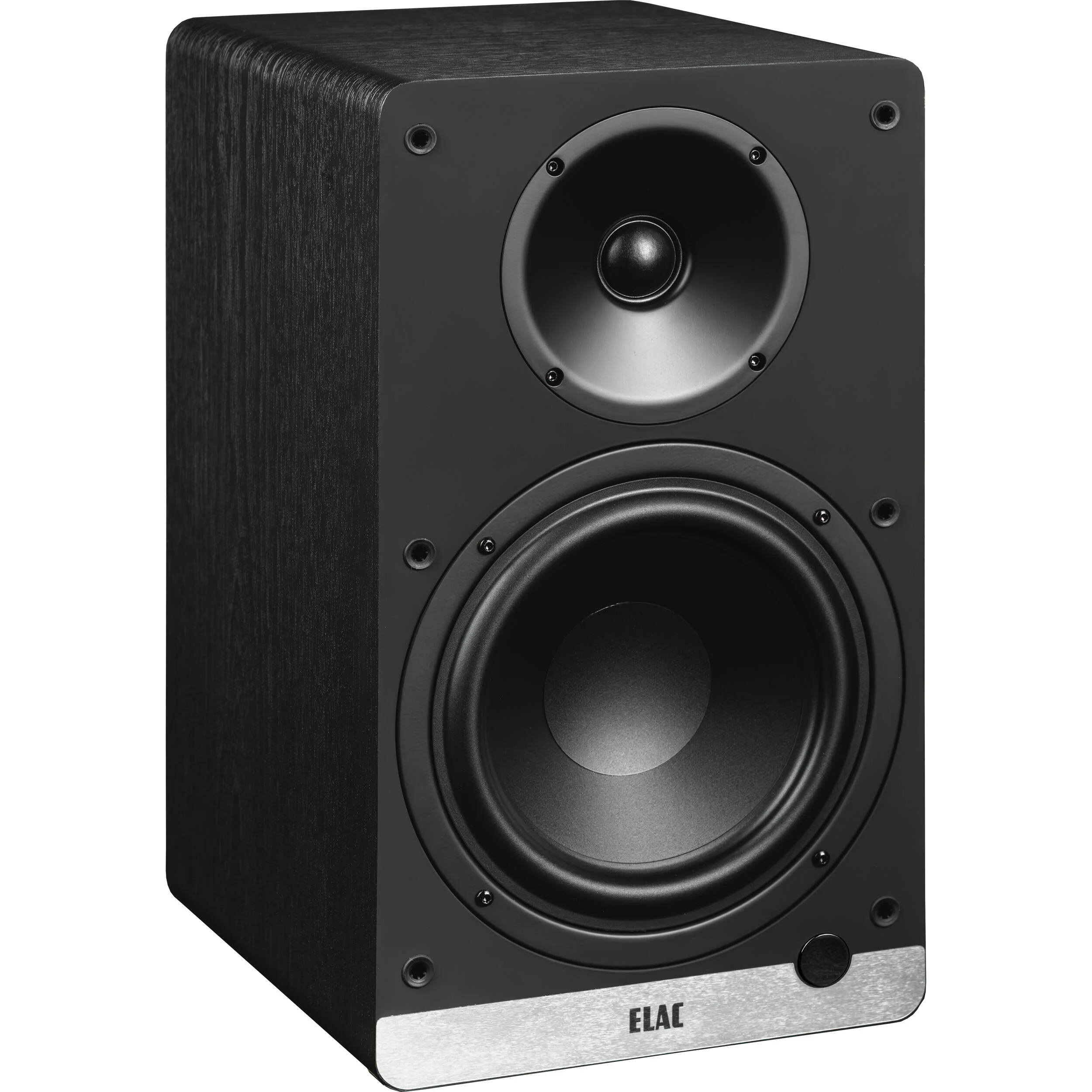 ELAC DCB61 Debut ConneX 2-Way Active Wireless Bookshelf Speaker (Black Ash, Pair) - Image 6