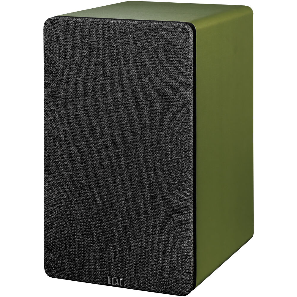 ELAC DCB61 Debut ConneX 2-Way Active Wireless Bookshelf Speaker (Olive Green, Pair) - Image 3