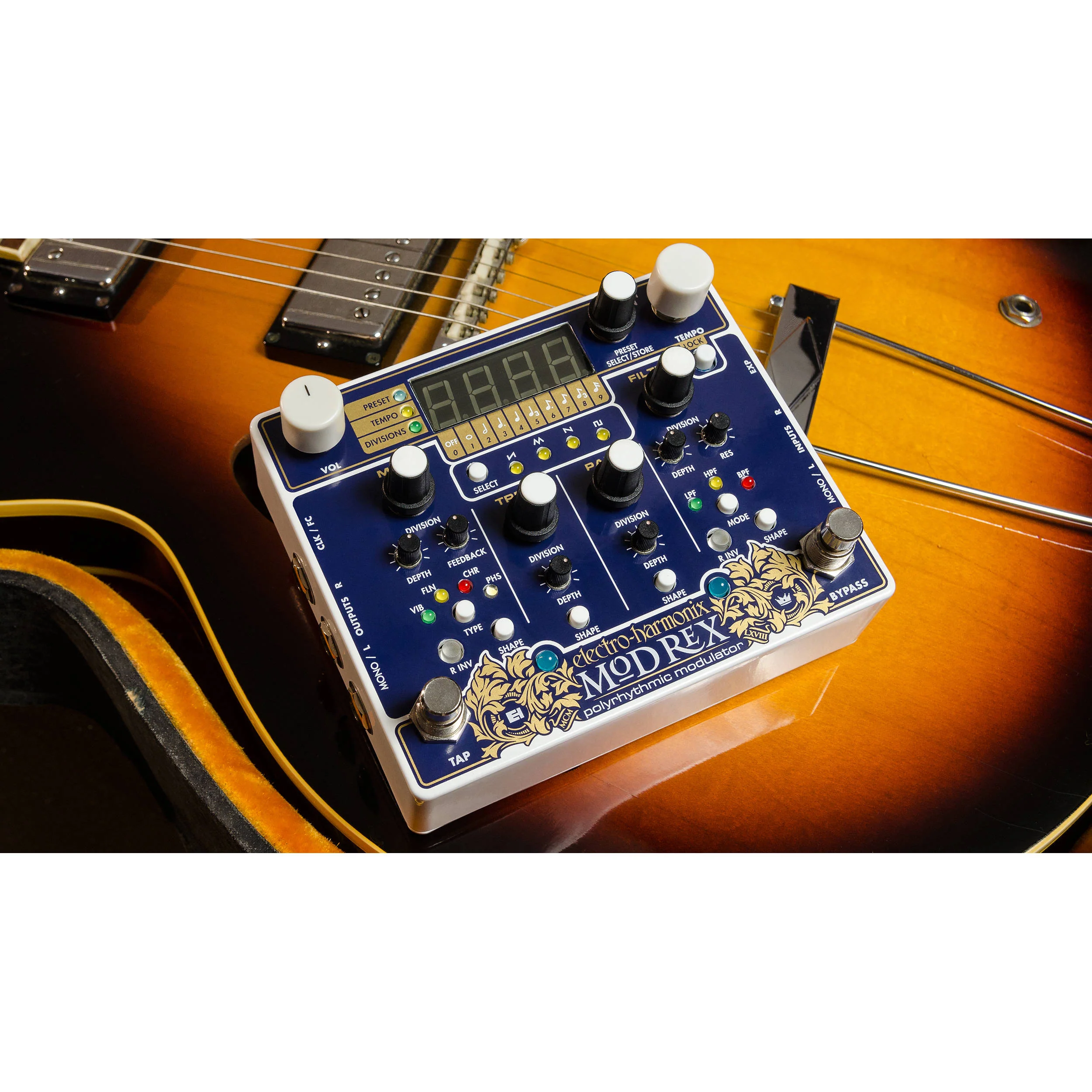 Electro-Harmonix Mod Rex Polyrhythmic Modulator Pedal - Image 11