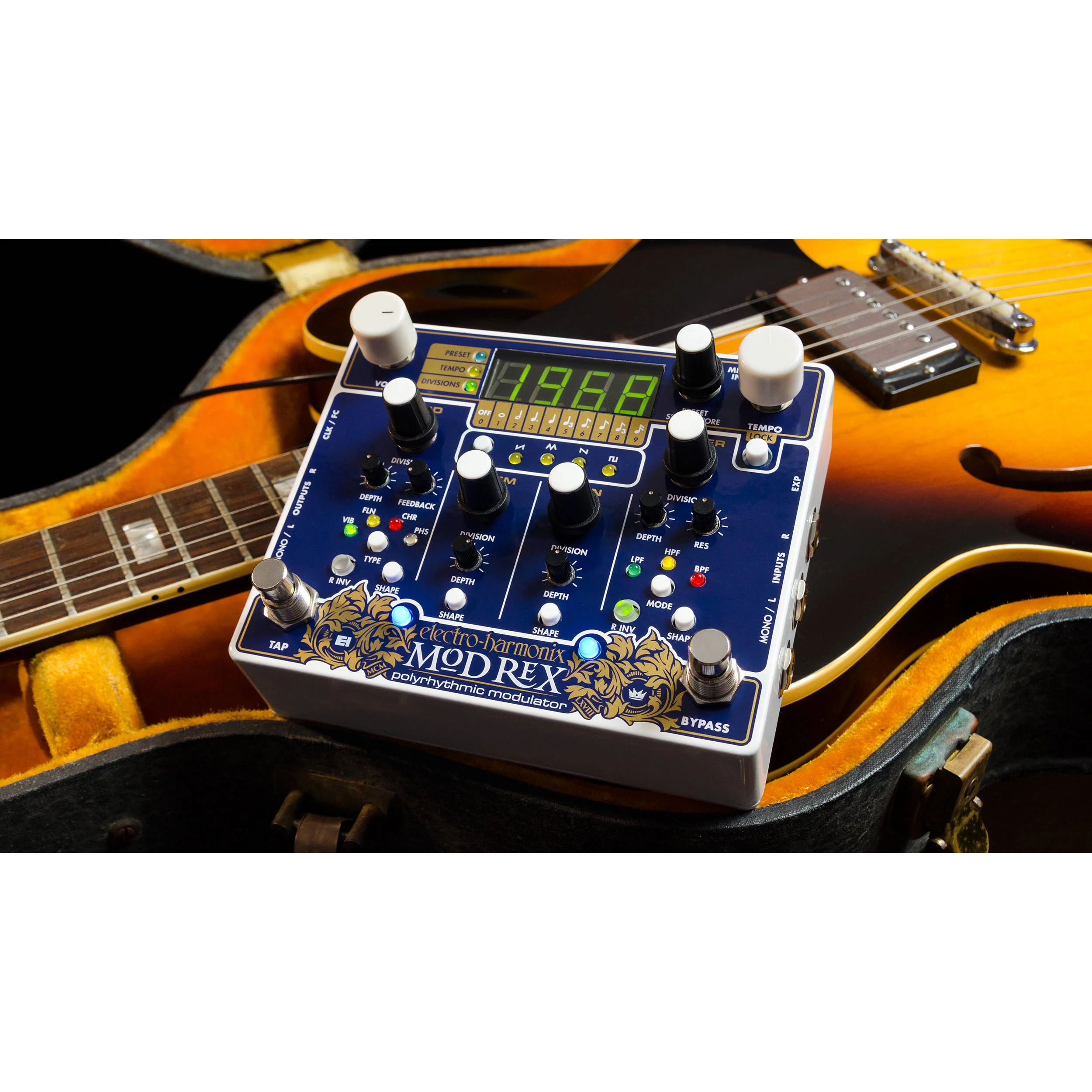 Electro-Harmonix Mod Rex Polyrhythmic Modulator Pedal - Image 13