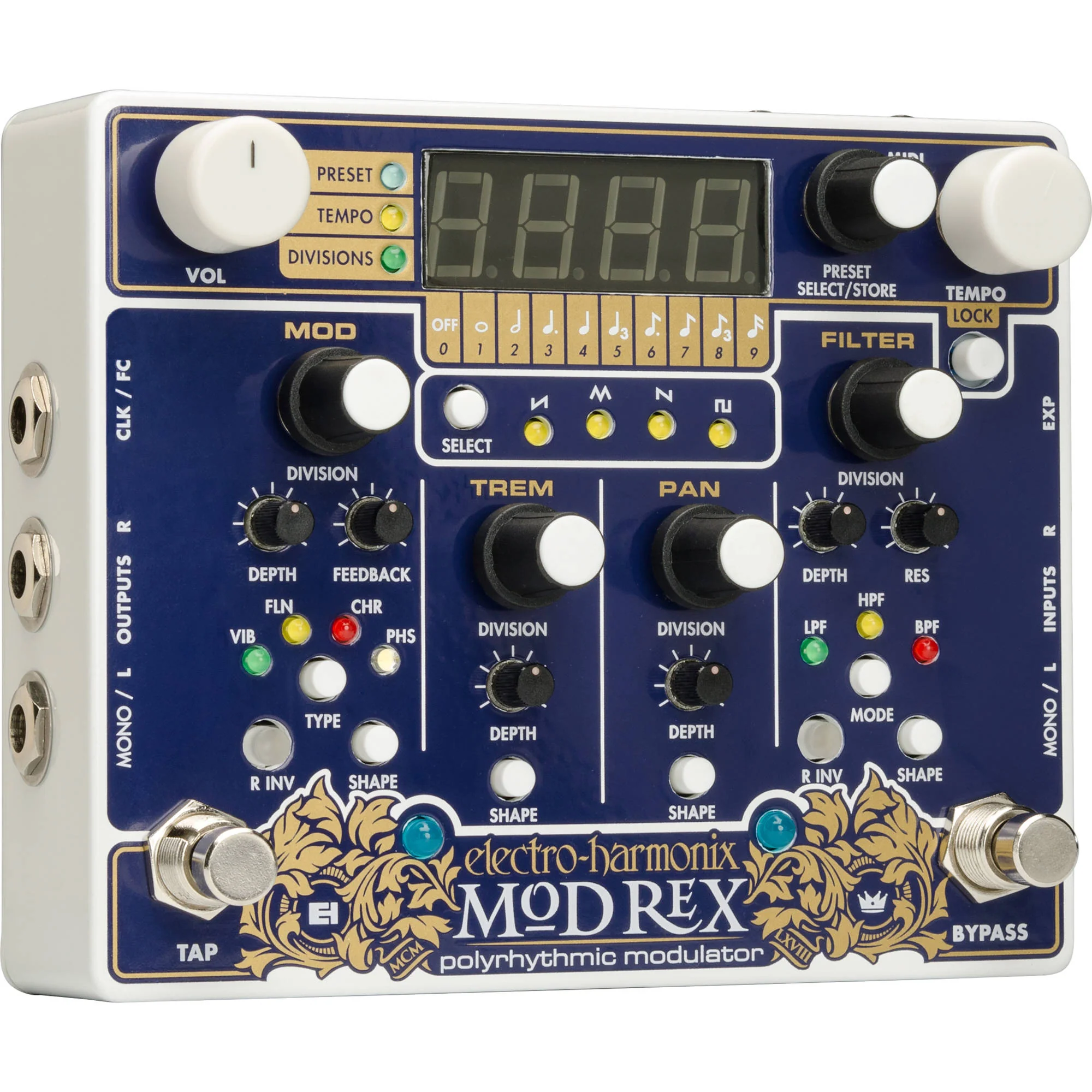 Electro-Harmonix Mod Rex Polyrhythmic Modulator Pedal - Image 2