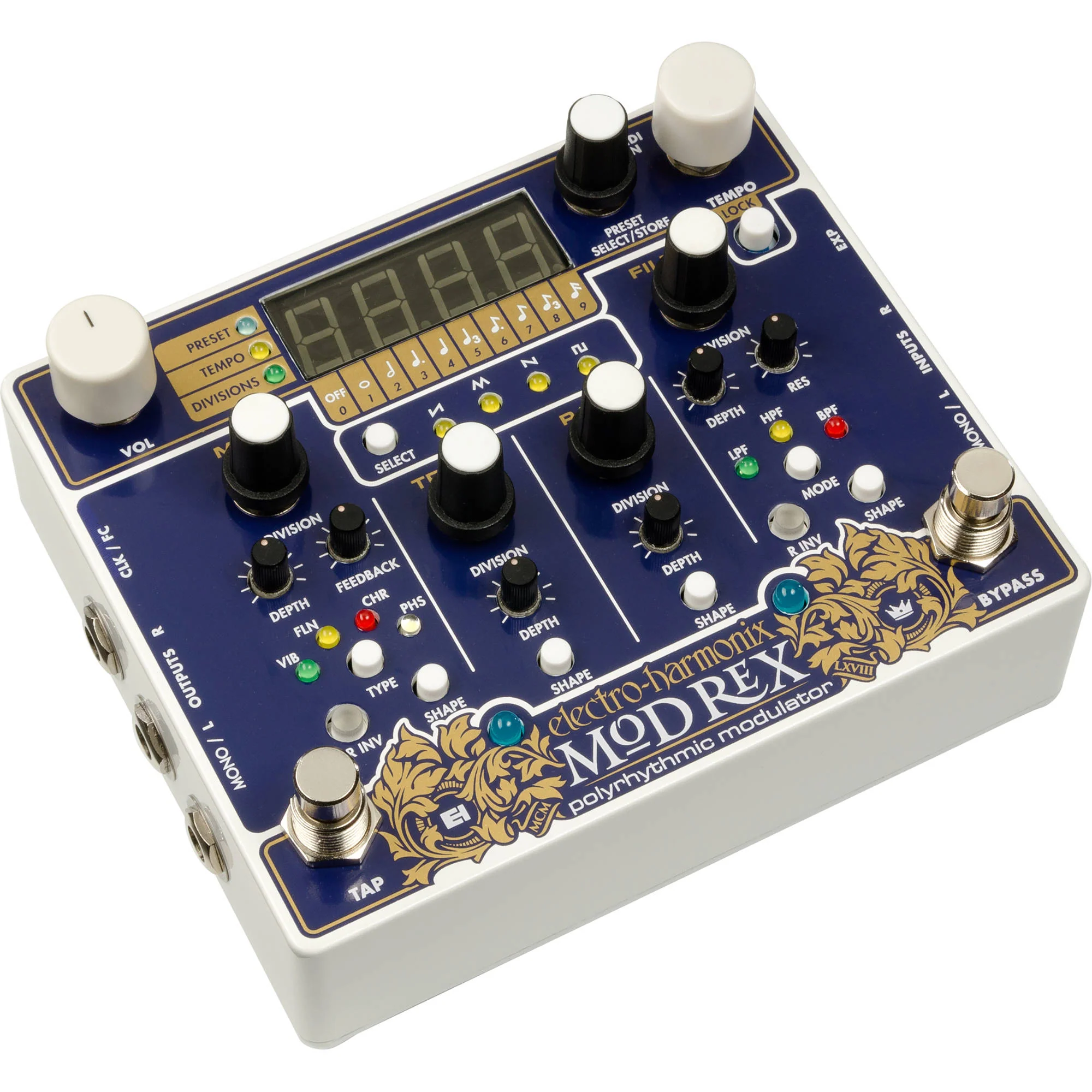 Electro-Harmonix Mod Rex Polyrhythmic Modulator Pedal - Image 6