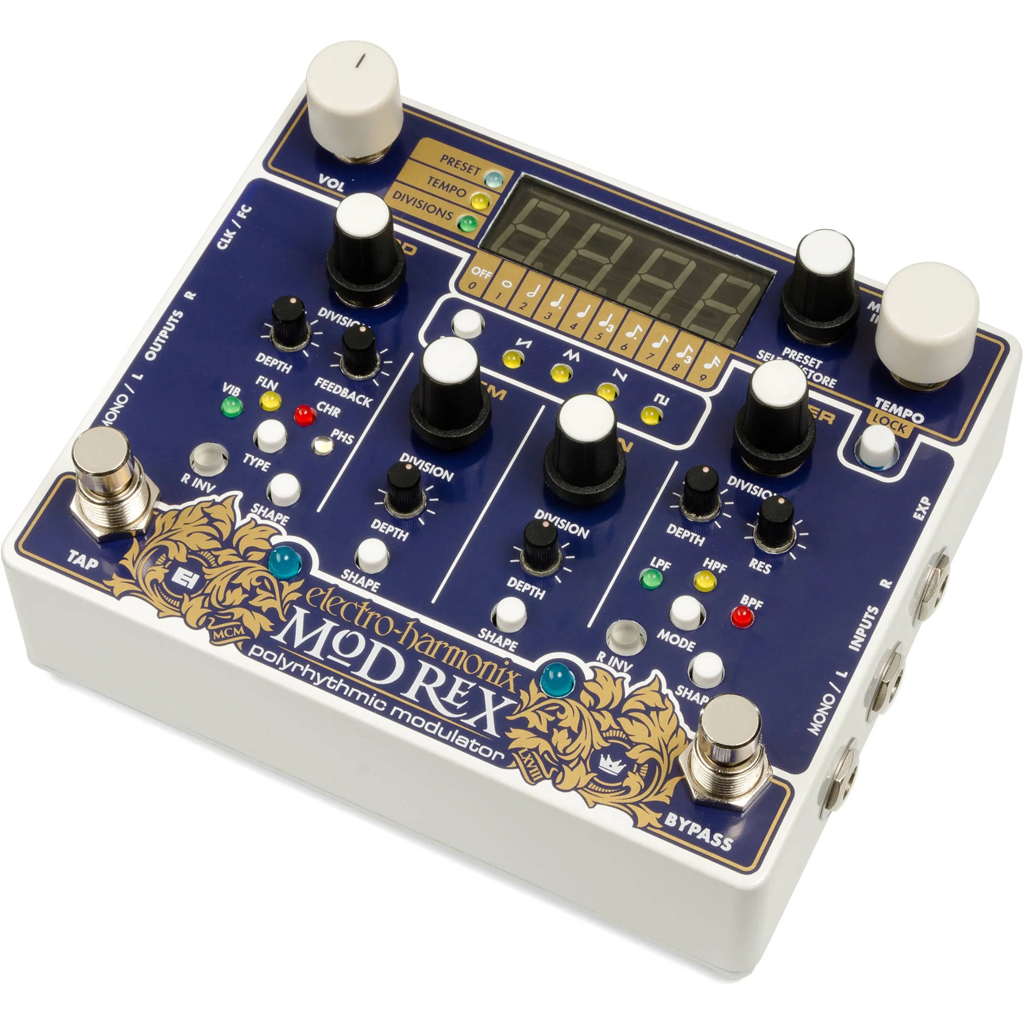 Electro-Harmonix Mod Rex Polyrhythmic Modulator Pedal - Image 7