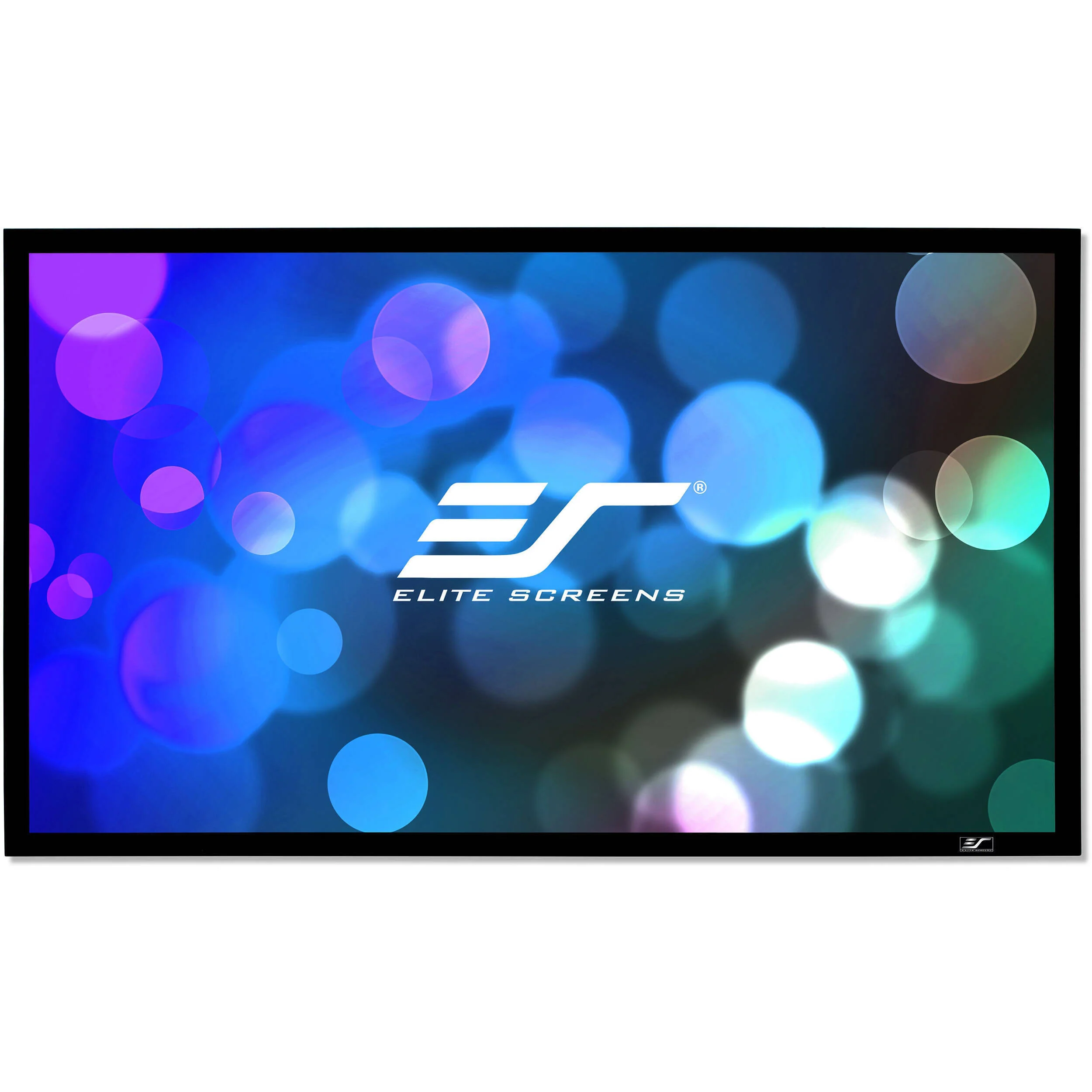 Elite Screens SB120WH2 Sable Frame B2 Series 120" Fixed Frame Projection Screen - Image 2