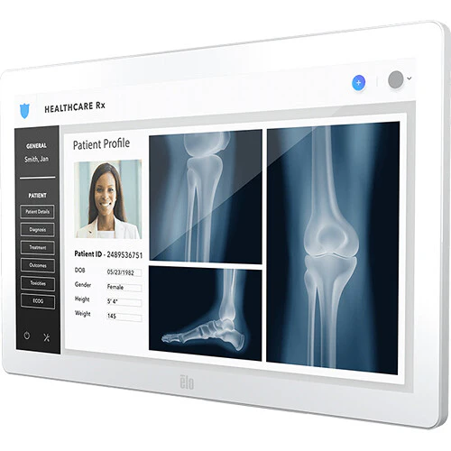Elo Touch 2203LM 22" Full HD Medical Touchscreen Monitor with TouchPro (Black, No Stand) - Image 2