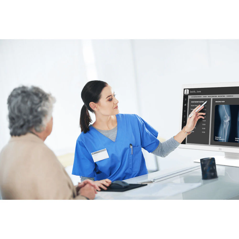 Elo Touch 2203LM 22" Full HD Medical Touchscreen Monitor with TouchPro (Black, No Stand) - Image 4