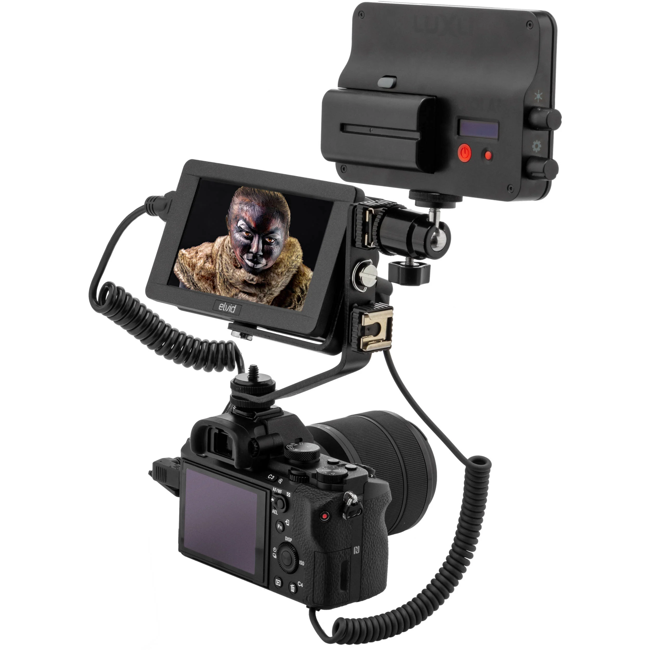 Elvid 5" RigVision HDR On-Camera Touchscreen Monitor - Image 7