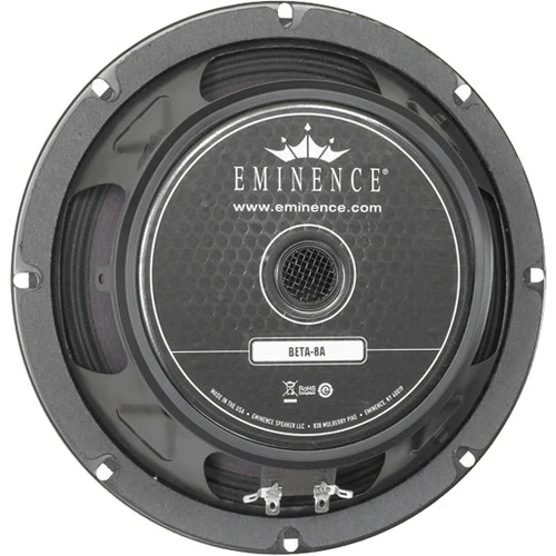 Eminence Beta-8A 450W 8" (203.3mm) 8 Ohm Mid-Bass Loudspeaker Driver - Image 2