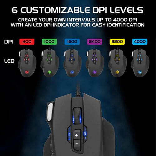 Enhance Theorem 2 Pro Gaming Mouse (Black) - Image 3