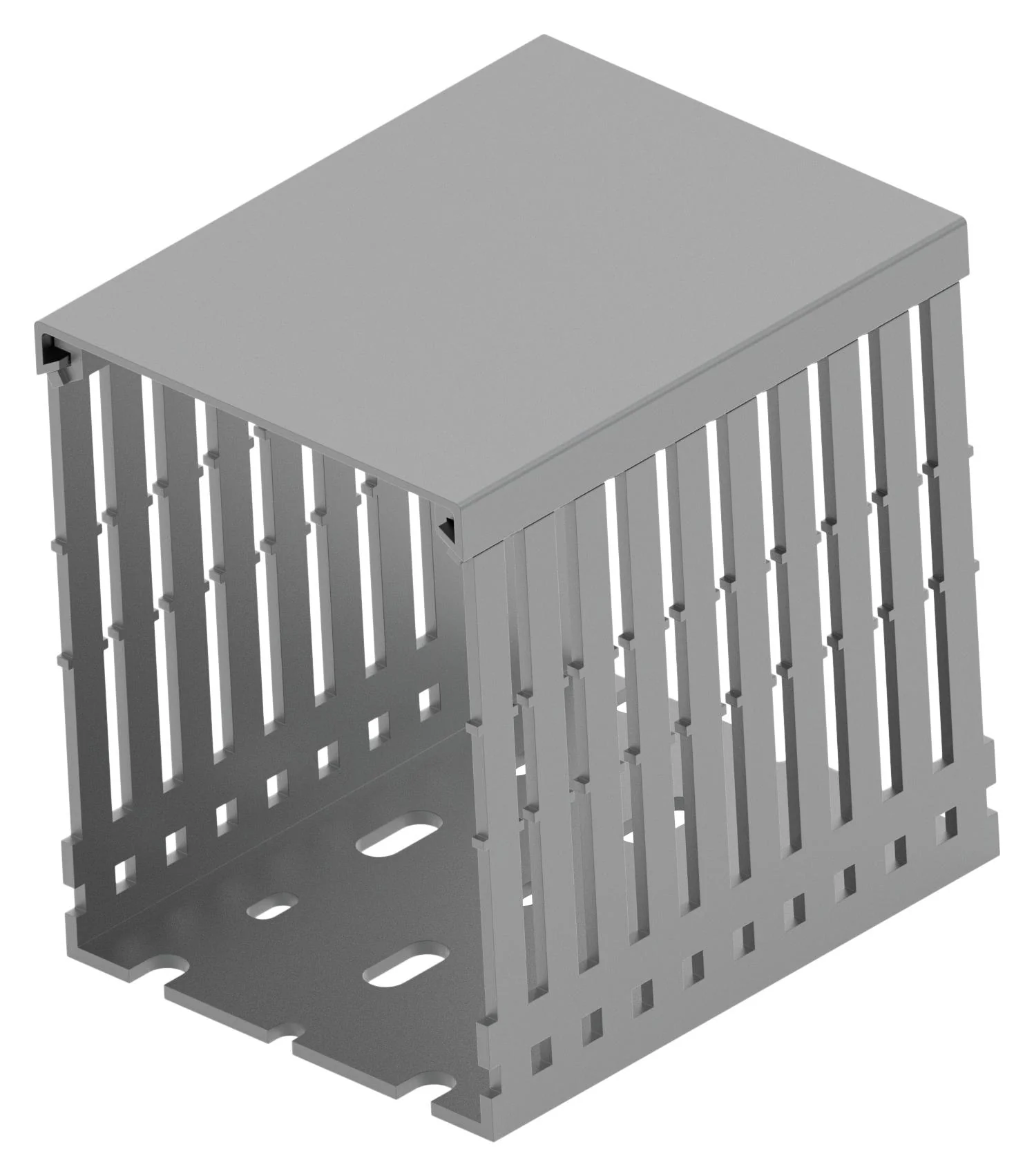 ENTRELEC - TE CONNECTIVITY 1SET411020R0000 Trunking, 100 mm, 80 mm, 2 m, 3.94 ", 3.15 ", 6.6 ft