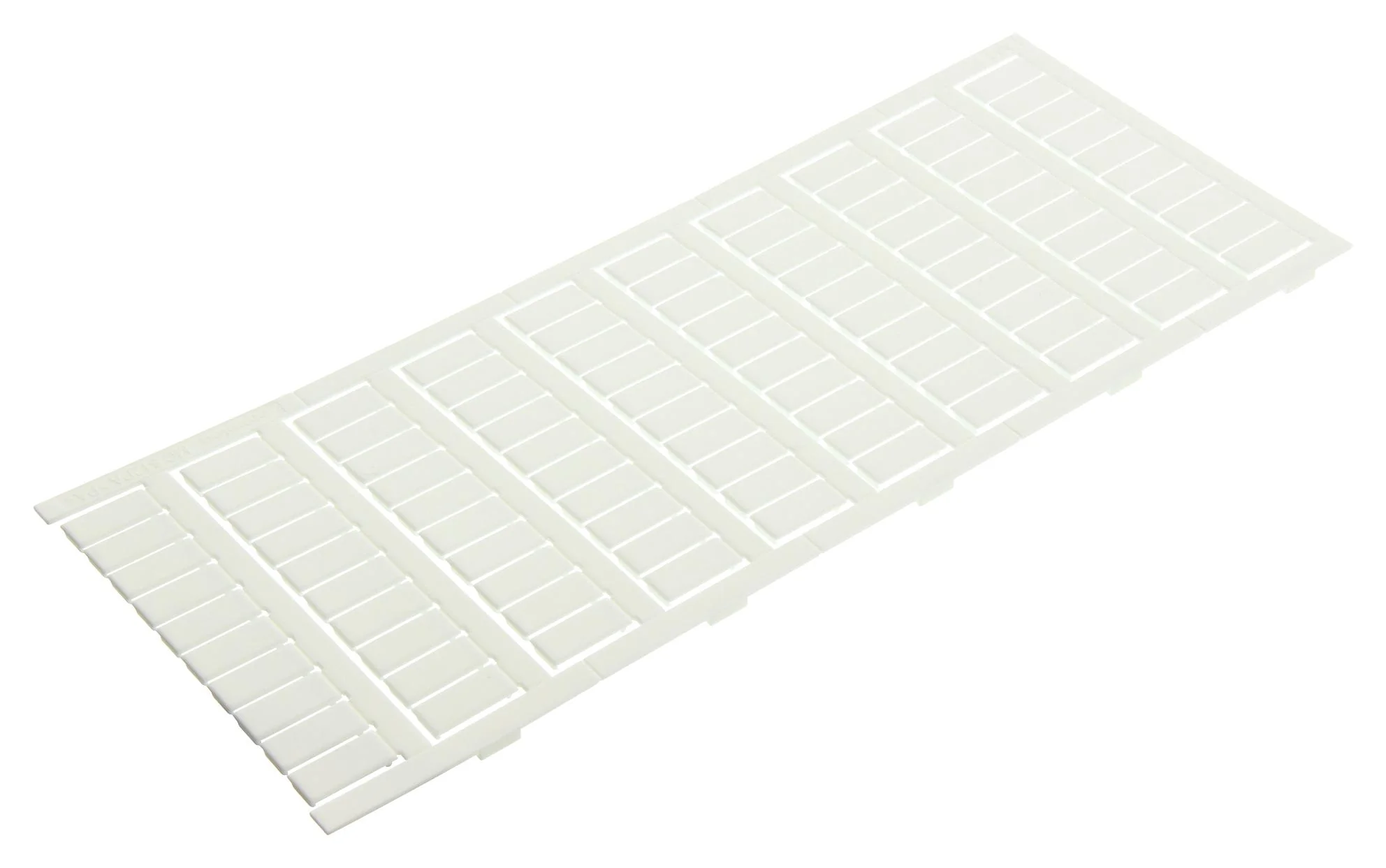 Entrelec - TE Connectivity 1SNK159999R0000 Terminal Block Marker Card Blocks Blank 6 mm SNK Series