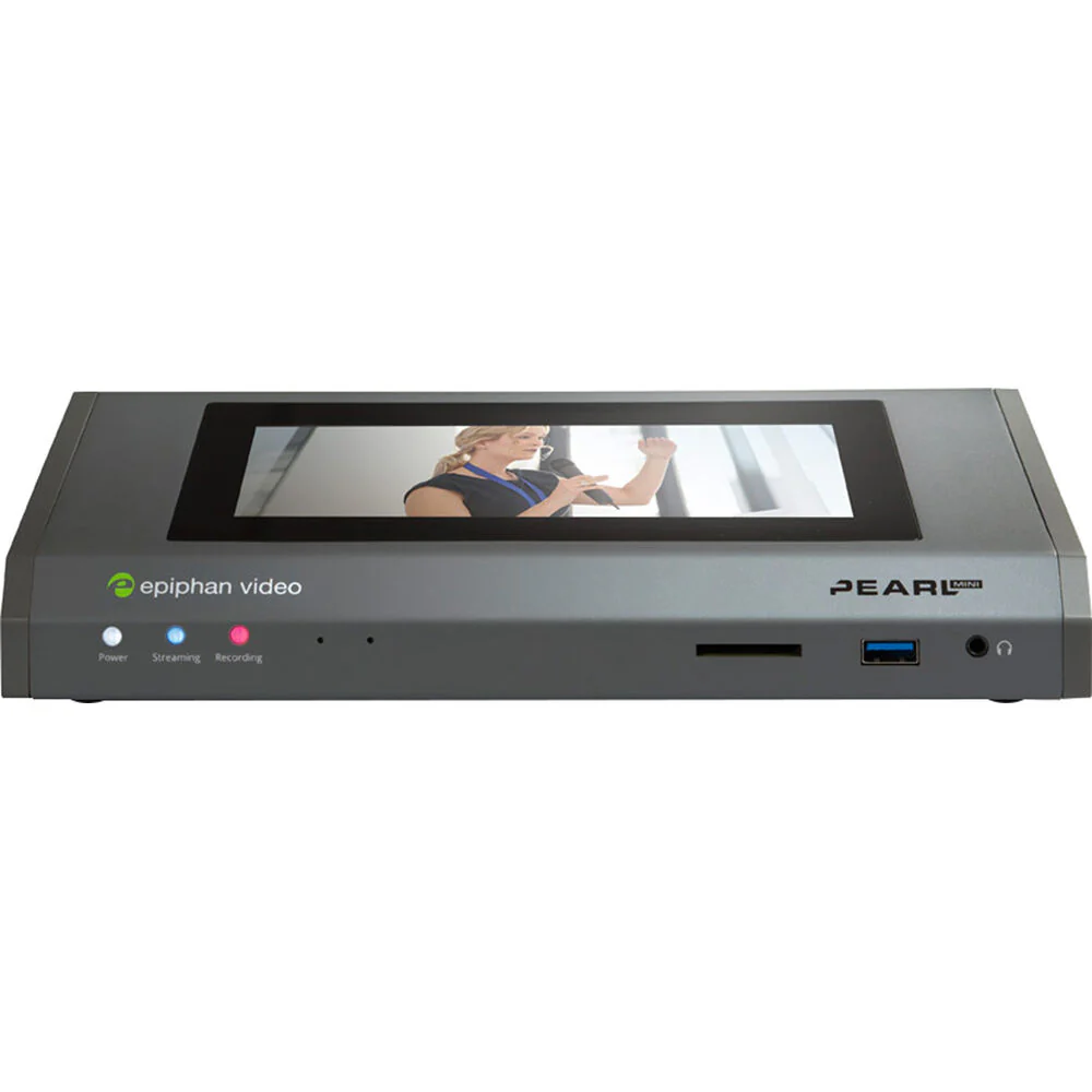 Epiphan Pearl Mini Live 1080p Switcher Kit with 2 x PTZOptics Move UHD 4K 30x Cameras (Gray) - Image 2