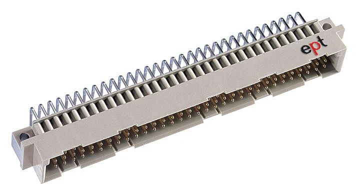 EPT 103-40064 DIN 41612 Connector, Type C Series, 96 Contacts, Plug, 2.54 mm, 3 Row, a + b + c