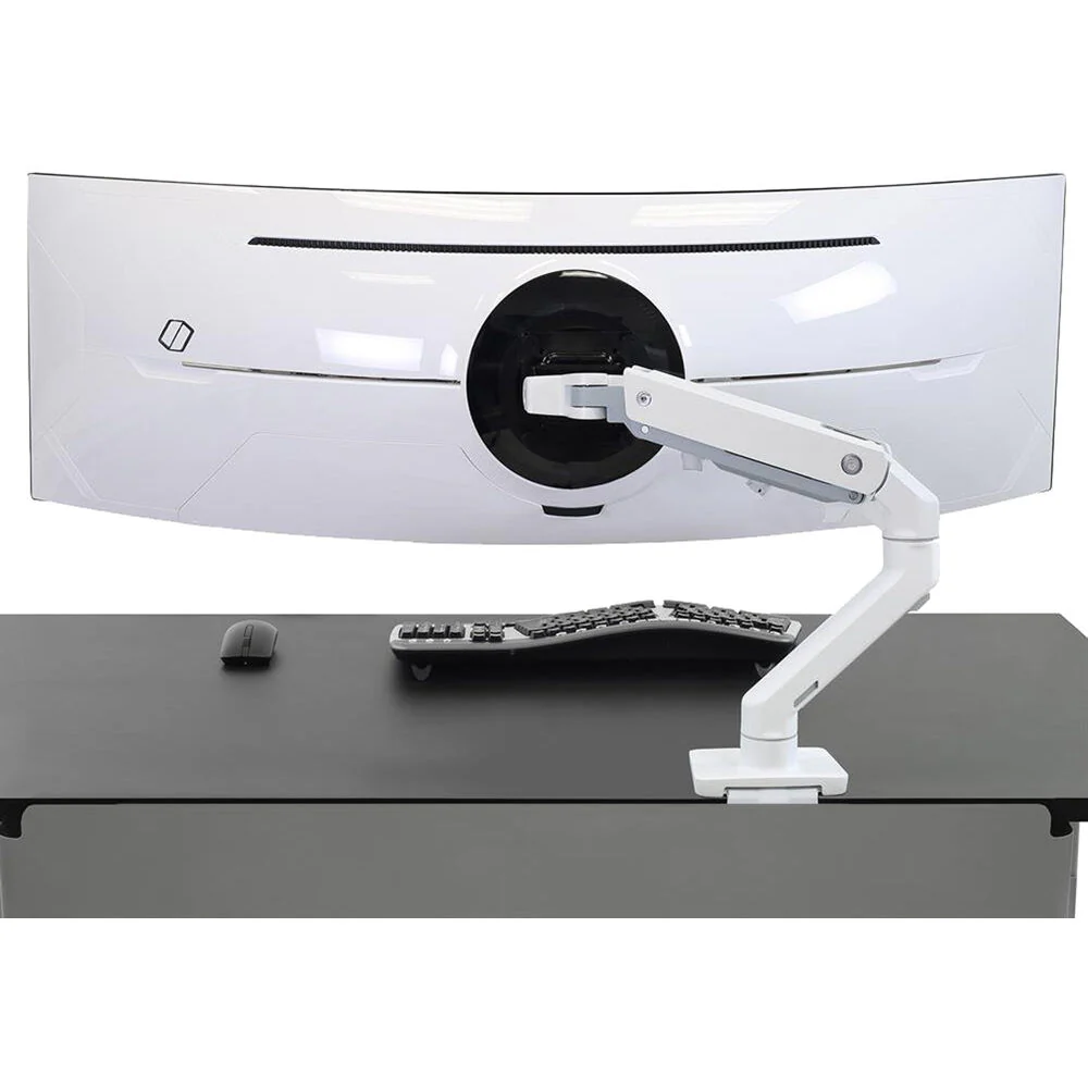 Ergotron HX Heavy-Duty Tilt & Pivot Attachment for HX Monitor Arm (White) - Image 4