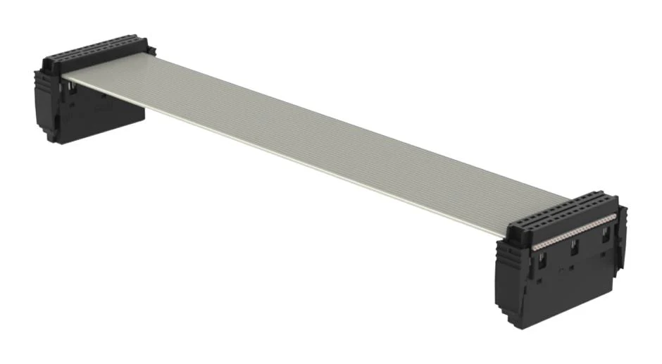 ERNI - TE CONNECTIVITY 173796-E Ribbon Cable, 90° IDC Receptacle to 90° IDC Receptacle, 26 Ways, 3.9 ", 100 mm, 1.27 mm