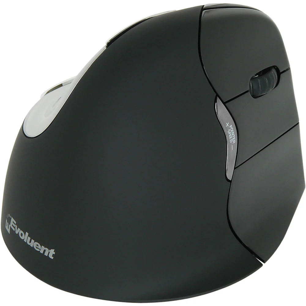 Evoluent Wireless VerticalMouse 4 for Mac (Black) - Image 2