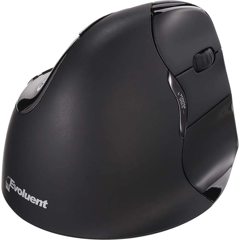 Evoluent Wireless VerticalMouse 4 for Mac (Black) - Image 3