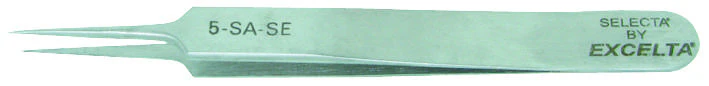 EXCELTA 5-SA-SE PRECISION TWEEZER, 4.25IN