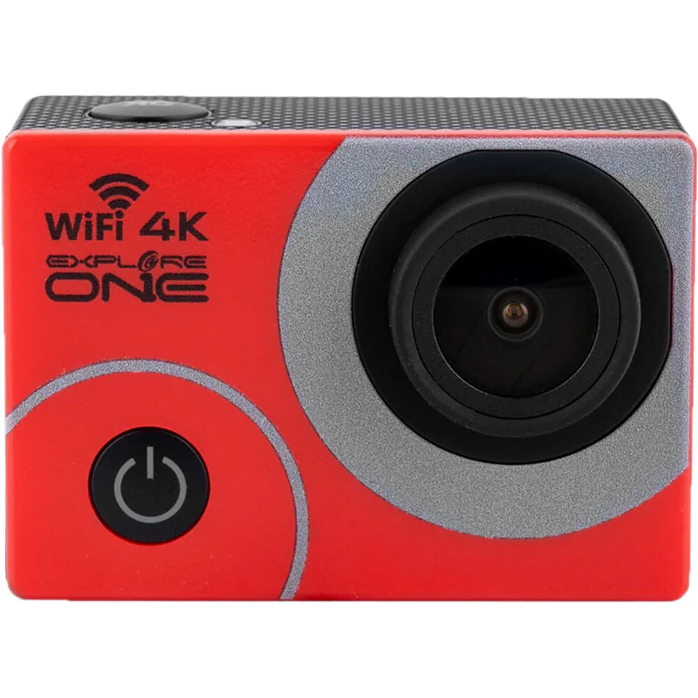 Explore Scientific Explore One 4K Action Camera with Wi-Fi (Red) - Image 2