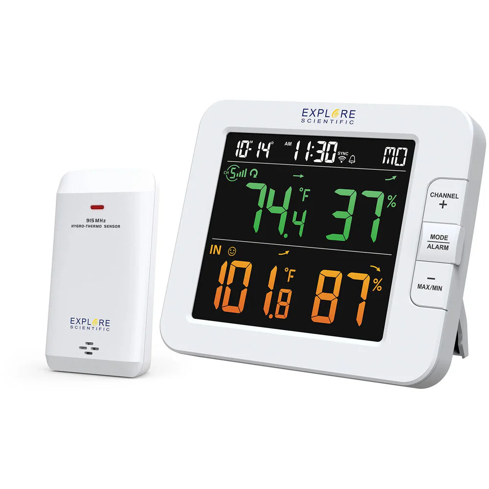 Explore Scientific Smart Multichannel Weather Station with Wireless Sensor - Image 5