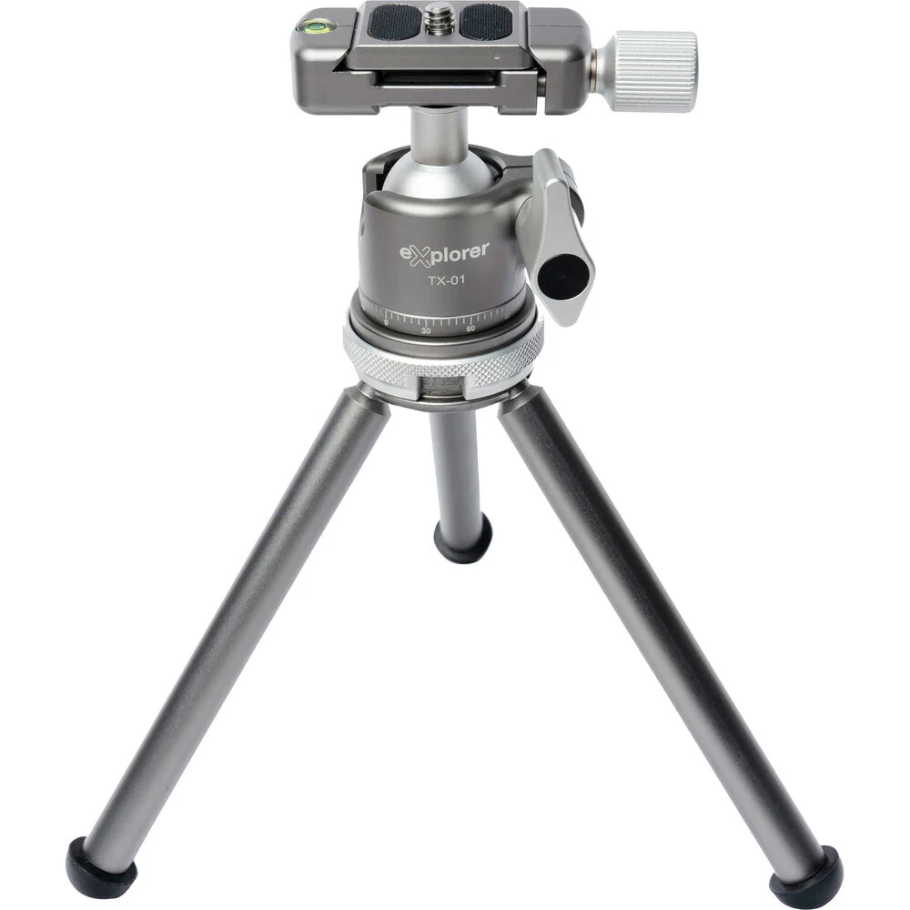Explorer Photo & Video TX-MK Travel Explorer Mini Tabletop Tripod Kit - Image 3