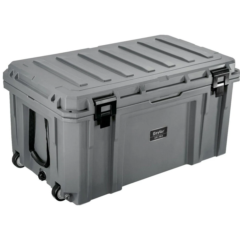 Eylar SR-160 XL Crossover Overland Roto-Molded Roller Cargo Case (Gray) - Image 3