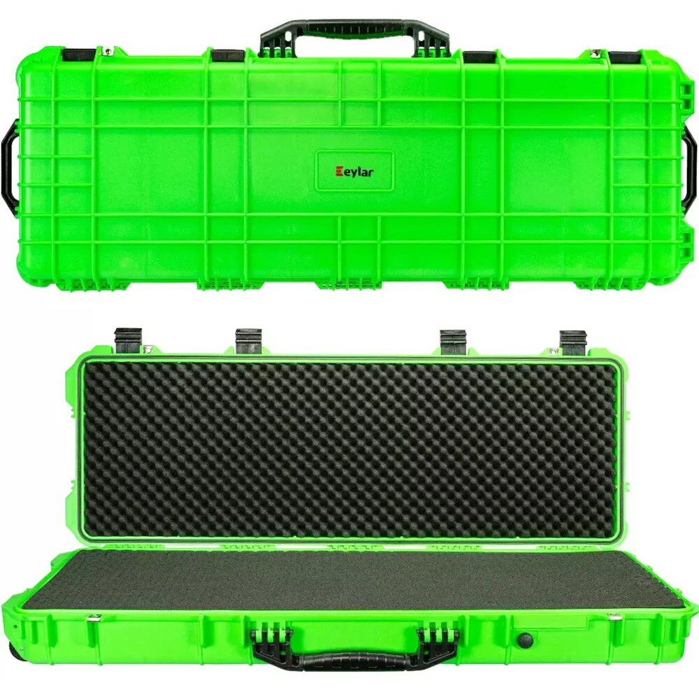 Eylar Tactical Rolling Rifle Hard Case (48", Neon Green)