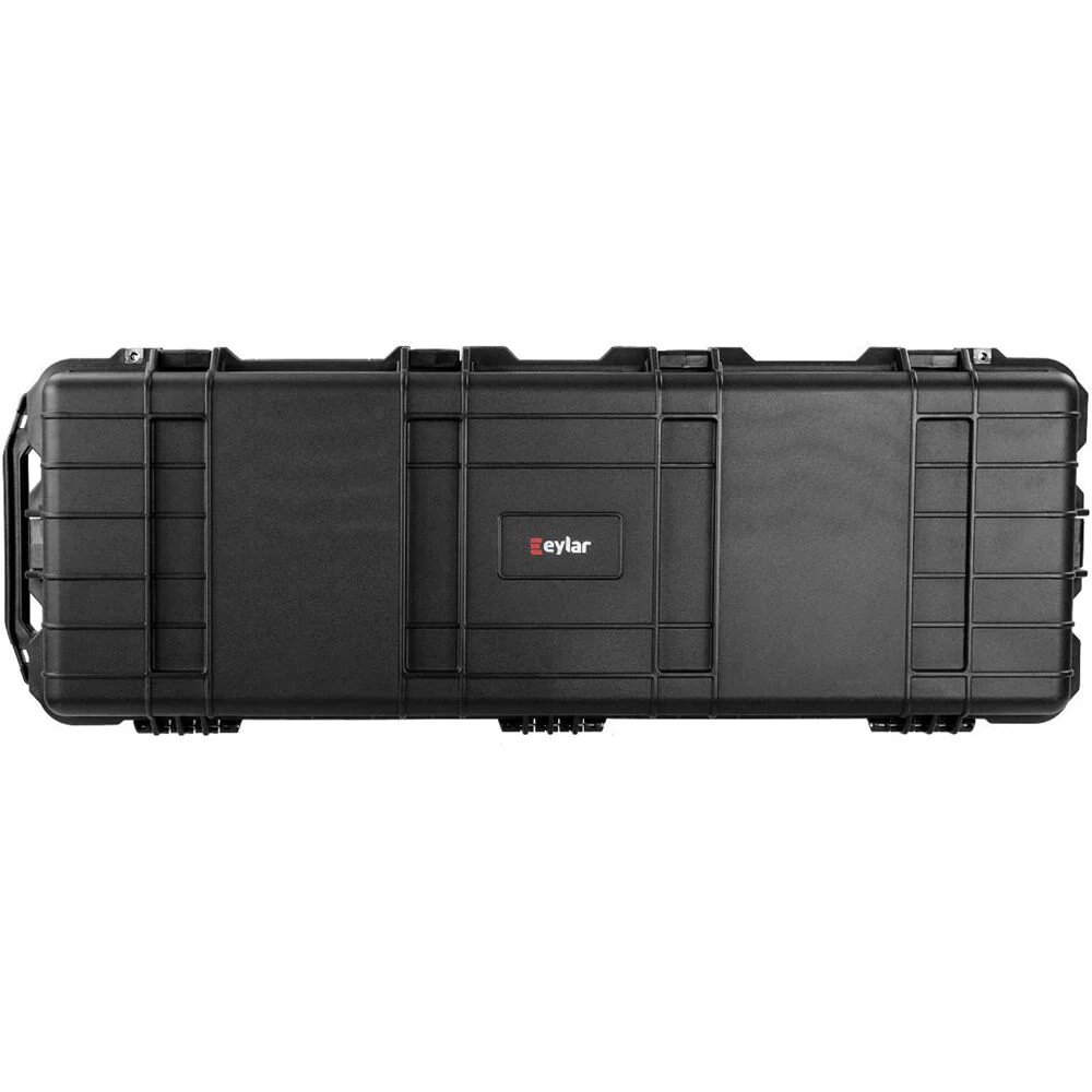 Eylar XL 44-Inch Deep Heavy Transport Roller Rifle Hard Case with Foam (Black) - Image 3