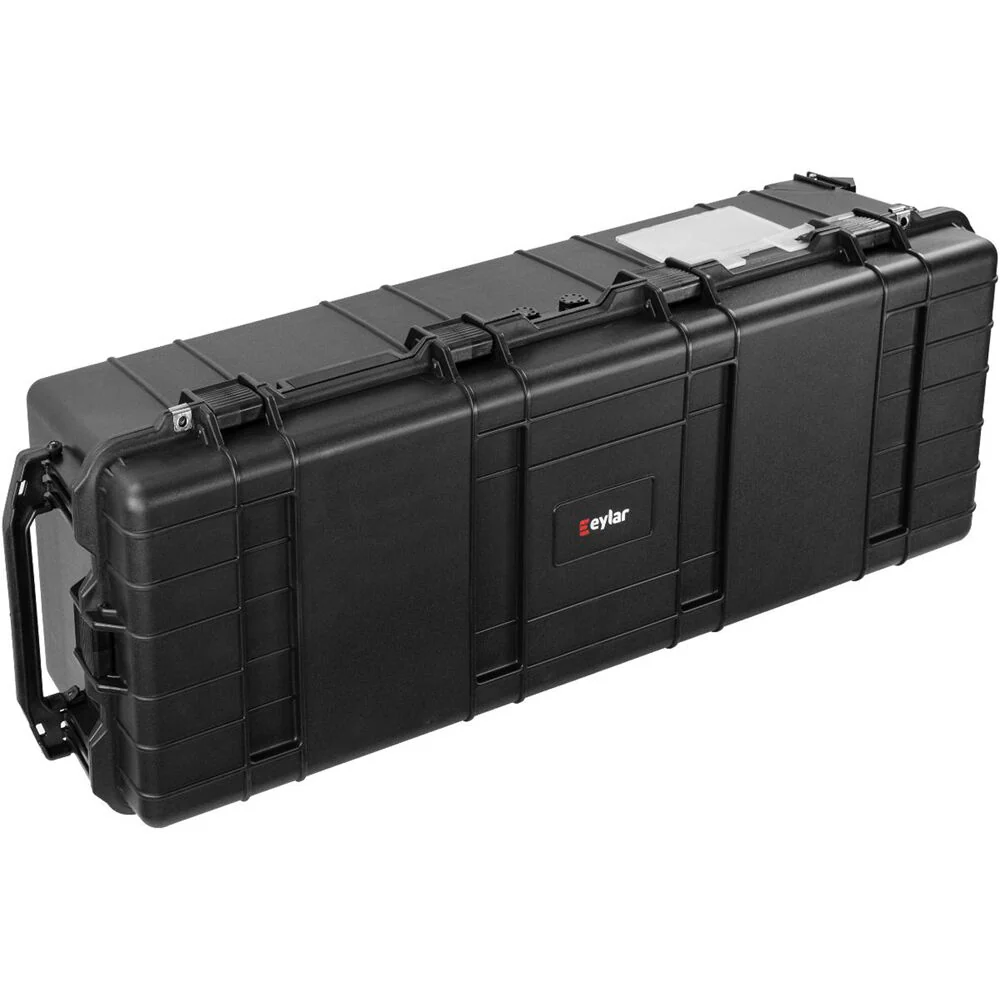 Eylar XL 44-Inch Deep Heavy Transport Roller Rifle Hard Case with Foam (Black) - Image 4