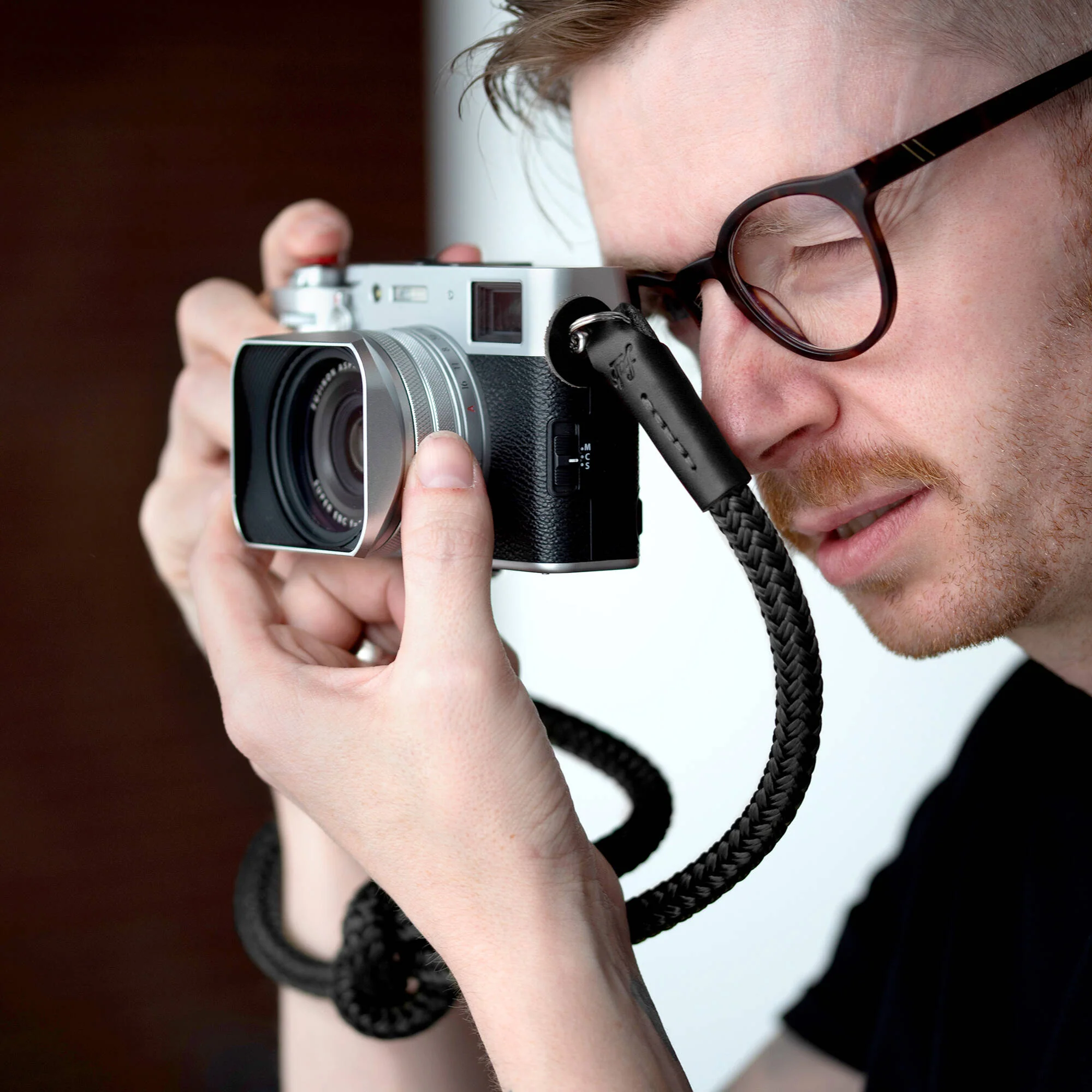 Fab' F8 Rope Camera Strap (Black, 47") - Image 4
