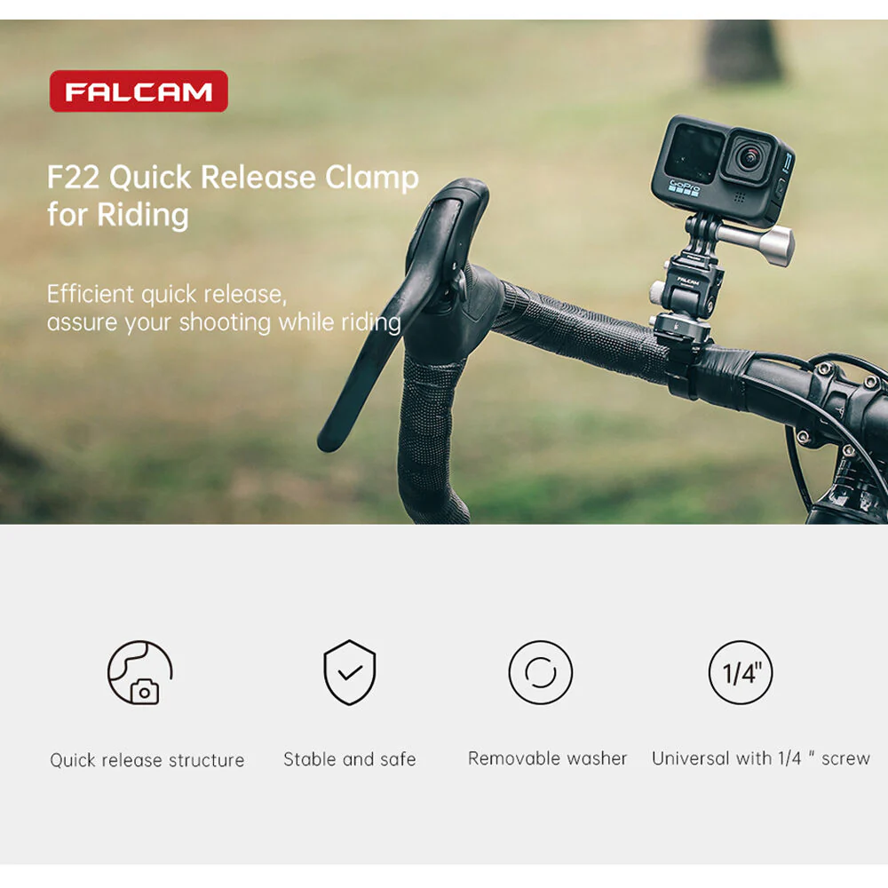 Falcam F22 Handlebar Quick Release Clamp - Image 6
