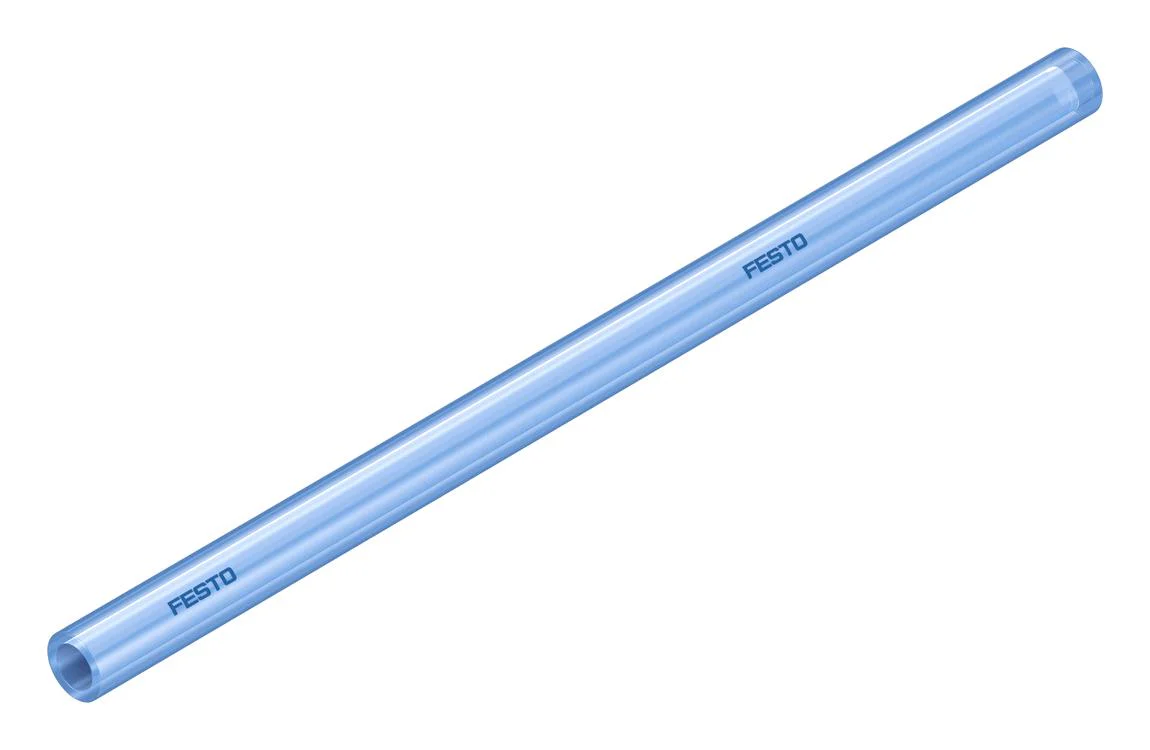 Festo PUN-H-12X2-TBL Pneumatic Tubing 12 mm 8 PU (Polyurethane) Transparent Blue 10 bar 50 m - Image 2