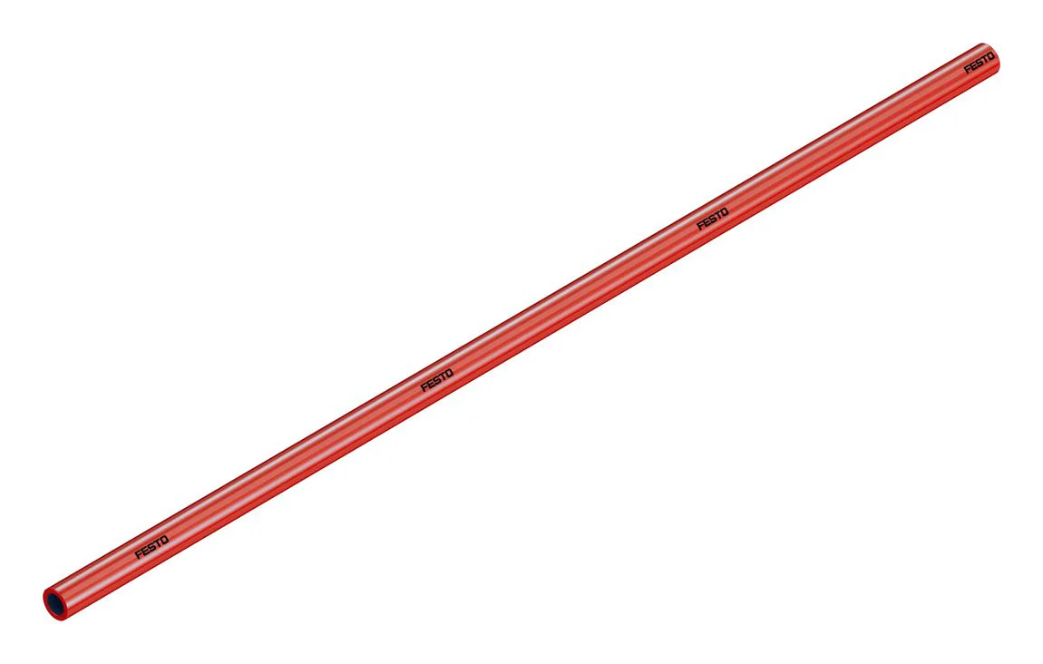 Festo PUN-H-6X1-RT Pneumatic Tubing 6 mm 4 PU (Polyurethane) Red 10 bar 50 m - Image 2