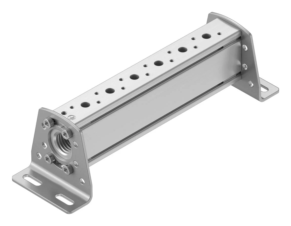 Festo VABM-B10-20-G38-6-P53 Common Supply Manifold 6 Outlet G3/8 Vabm Series Vuvs Solenoid Valves/VTUS Valve Assy