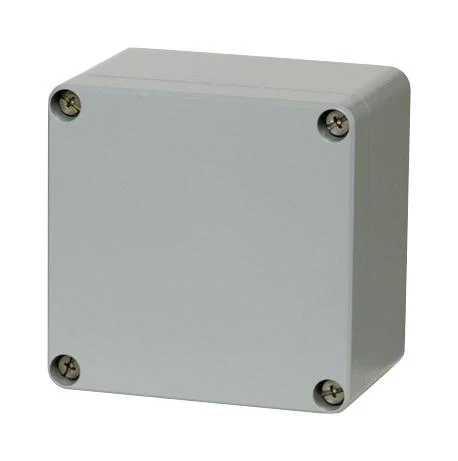 Fibox ALN 121208 COMPLETE Complete Metal Enclosure IK08 Small Aluminium 81 mm 124 125 IP66 IP67 IP68